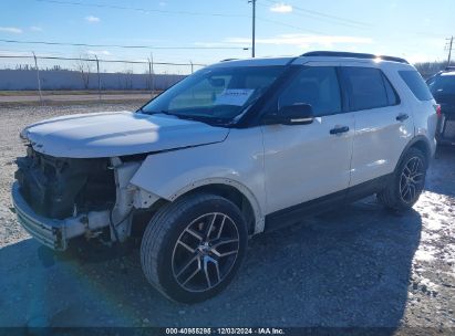 Lot #3035081345 2017 FORD EXPLORER SPORT