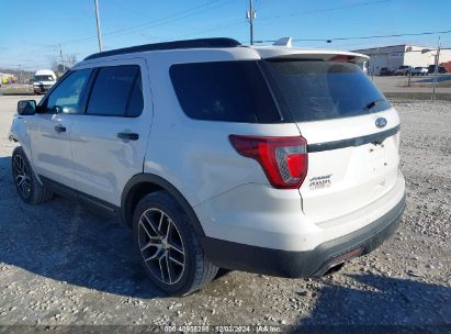 Lot #3035081345 2017 FORD EXPLORER SPORT