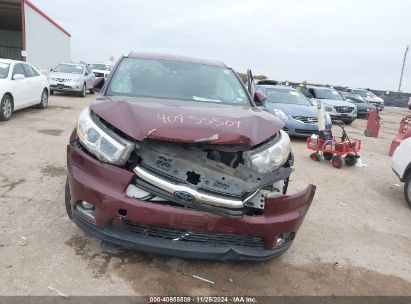 Lot #3053061636 2014 TOYOTA HIGHLANDER HYBRID LIMITED