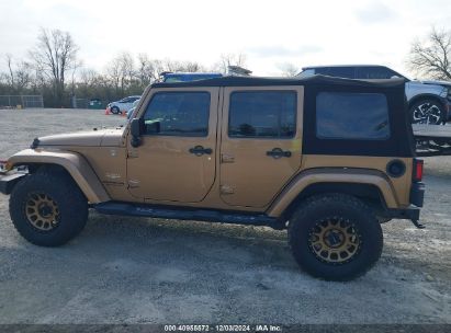 Lot #3042567715 2015 JEEP WRANGLER UNLIMITED SAHARA