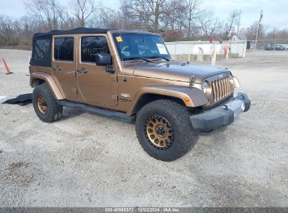 Lot #3042567715 2015 JEEP WRANGLER UNLIMITED SAHARA