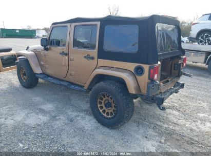 Lot #3042567715 2015 JEEP WRANGLER UNLIMITED SAHARA