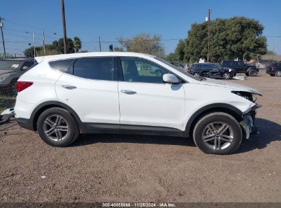 Lot #3053061632 2018 HYUNDAI SANTA FE SPORT 2.4L