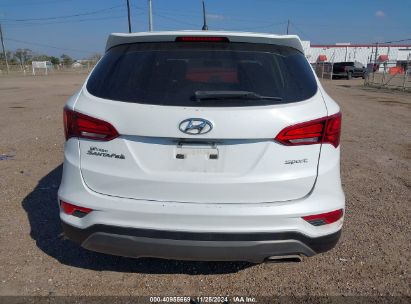 Lot #3053061632 2018 HYUNDAI SANTA FE SPORT 2.4L