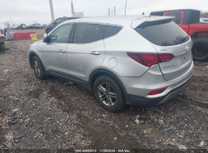 Lot #3056068488 2017 HYUNDAI SANTA FE SPORT 2.4L