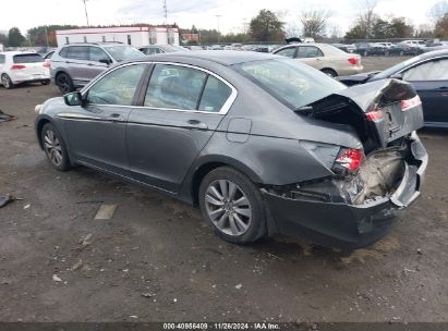 Lot #3052074142 2011 HONDA ACCORD 2.4 EX