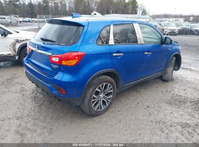 Lot #3052074140 2019 MITSUBISHI OUTLANDER SPORT 2.0 ES