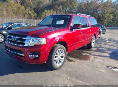 Lot #3056470914 2017 FORD EXPEDITION EL LIMITED