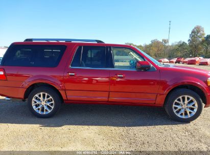 Lot #3056470914 2017 FORD EXPEDITION EL LIMITED