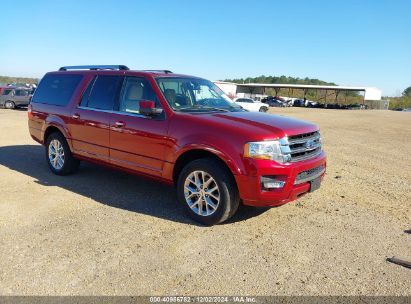 Lot #3056470914 2017 FORD EXPEDITION EL LIMITED