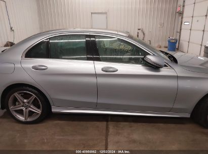 Lot #3056068303 2017 MERCEDES-BENZ C 300 4MATIC/LUXURY 4MATIC/SPORT 4MATIC