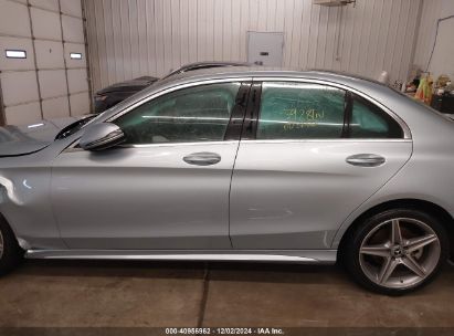 Lot #3056068303 2017 MERCEDES-BENZ C 300 4MATIC/LUXURY 4MATIC/SPORT 4MATIC