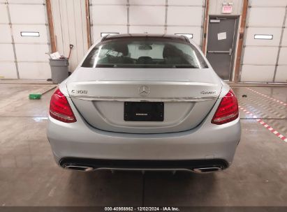 Lot #3056068303 2017 MERCEDES-BENZ C 300 4MATIC/LUXURY 4MATIC/SPORT 4MATIC