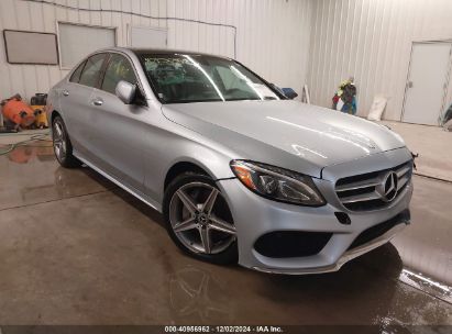 Lot #3056068303 2017 MERCEDES-BENZ C 300 4MATIC/LUXURY 4MATIC/SPORT 4MATIC