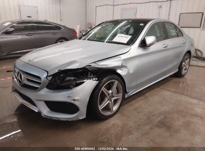 Lot #3056068303 2017 MERCEDES-BENZ C 300 4MATIC/LUXURY 4MATIC/SPORT 4MATIC