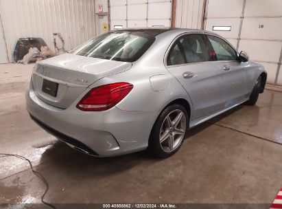 Lot #3056068303 2017 MERCEDES-BENZ C 300 4MATIC/LUXURY 4MATIC/SPORT 4MATIC