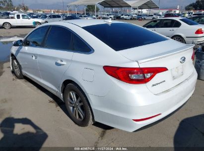 Lot #3035093109 2016 HYUNDAI SONATA