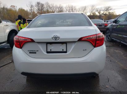 Lot #3035081319 2017 TOYOTA COROLLA LE