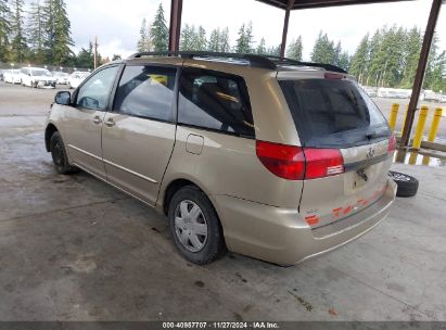 Lot #3035093094 2004 TOYOTA SIENNA CE