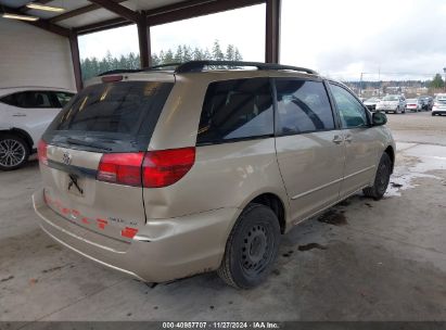 Lot #3035093094 2004 TOYOTA SIENNA CE