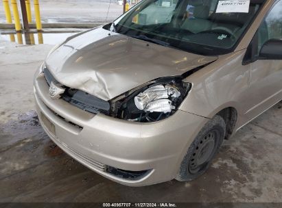 Lot #3035093094 2004 TOYOTA SIENNA CE