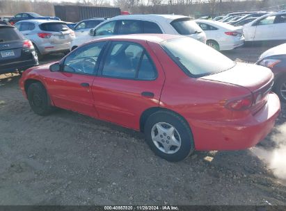 Lot #3056470895 2003 CHEVROLET CAVALIER