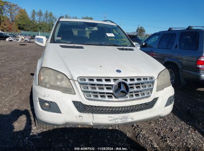 Lot #3045352840 2009 MERCEDES-BENZ ML 350 4MATIC