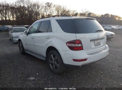 Lot #3045352839 2011 MERCEDES-BENZ ML 350