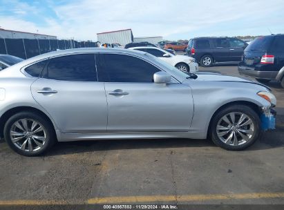 Lot #3034052346 2013 INFINITI M37