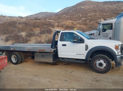 Lot #3037529511 2021 FORD F-600 CHASSIS XL