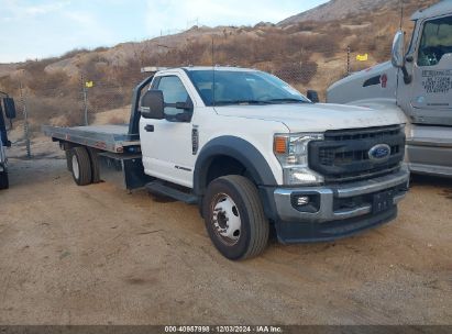 Lot #3037529511 2021 FORD F-600 CHASSIS XL