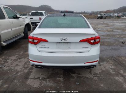 Lot #3034052344 2015 HYUNDAI SONATA LIMITED