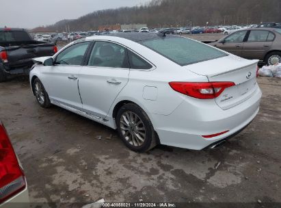 Lot #3034052344 2015 HYUNDAI SONATA LIMITED