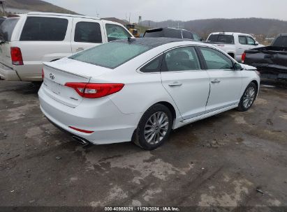 Lot #3034052344 2015 HYUNDAI SONATA LIMITED