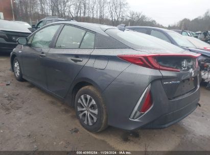 Lot #3045352838 2021 TOYOTA PRIUS PRIME XLE