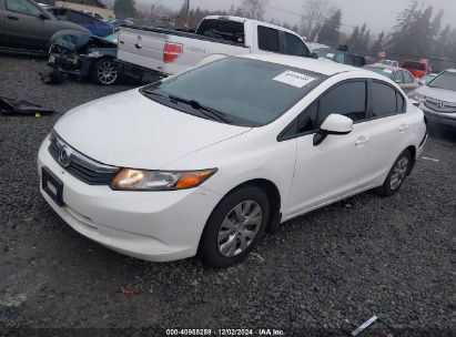 Lot #3035093071 2012 HONDA CIVIC LX