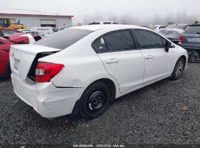 Lot #3035093071 2012 HONDA CIVIC LX