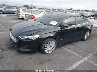 Lot #3035093065 2016 FORD FUSION HYBRID SE