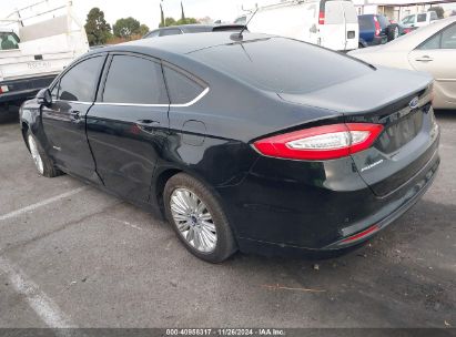 Lot #3035093065 2016 FORD FUSION HYBRID SE