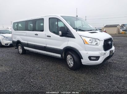 Lot #3035093069 2021 FORD TRANSIT-350 PASSENGER VAN XLT