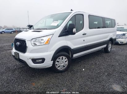 Lot #3035093069 2021 FORD TRANSIT-350 PASSENGER VAN XLT