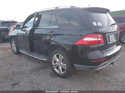 Lot #3049469691 2015 MERCEDES-BENZ ML 350