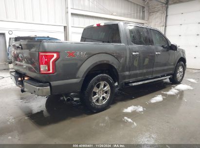 Lot #3032344180 2017 FORD F-150 XLT