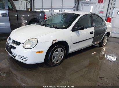 Lot #3037529510 2004 DODGE NEON SE