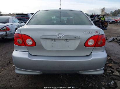 Lot #3035093052 2005 TOYOTA COROLLA S