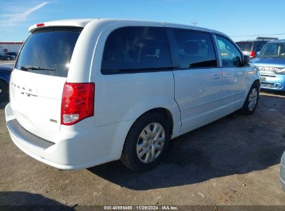 Lot #3046377739 2016 DODGE GRAND CARAVAN SE