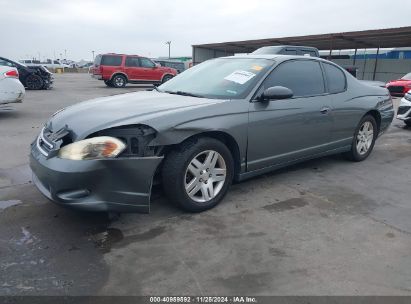 Lot #3056470887 2006 CHEVROLET MONTE CARLO LT