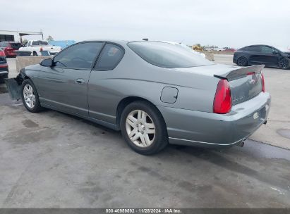 Lot #3056470887 2006 CHEVROLET MONTE CARLO LT