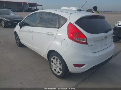 Lot #3018514974 2012 FORD FIESTA SE