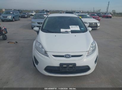 Lot #3018514974 2012 FORD FIESTA SE